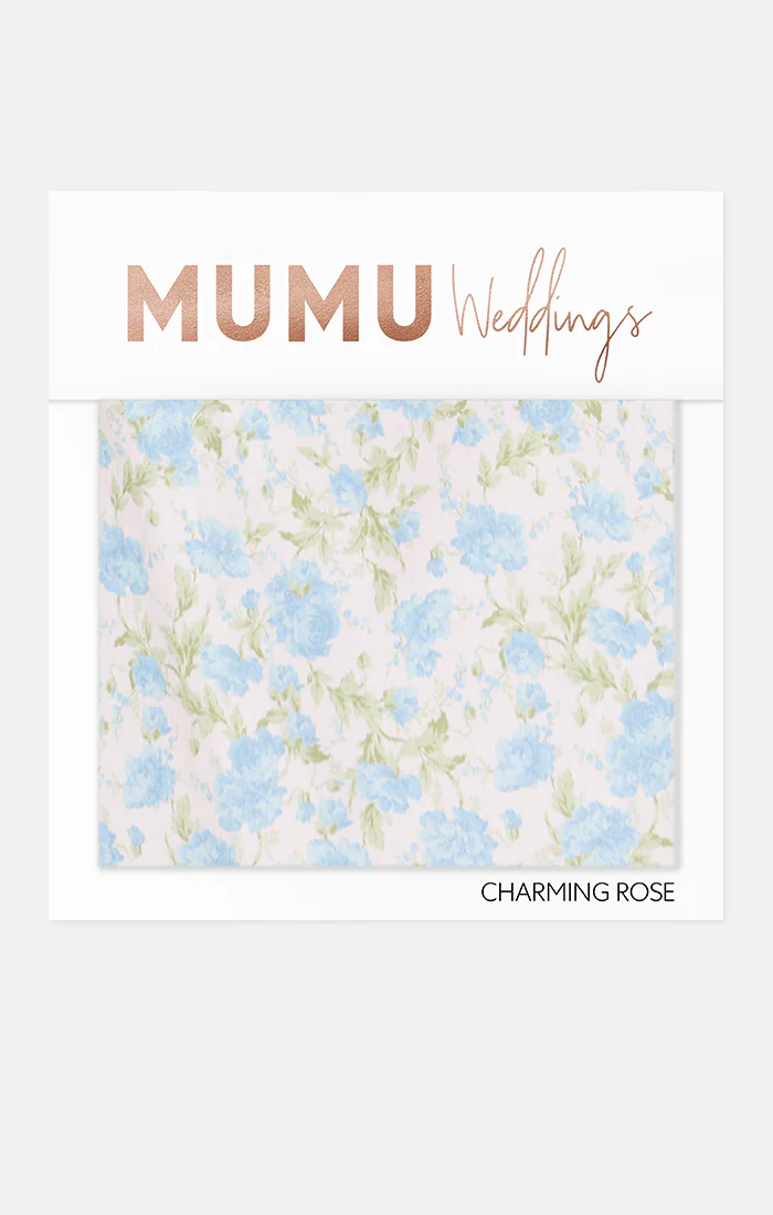 Bridesmaid Fabric Swatch ~ Charming Rose