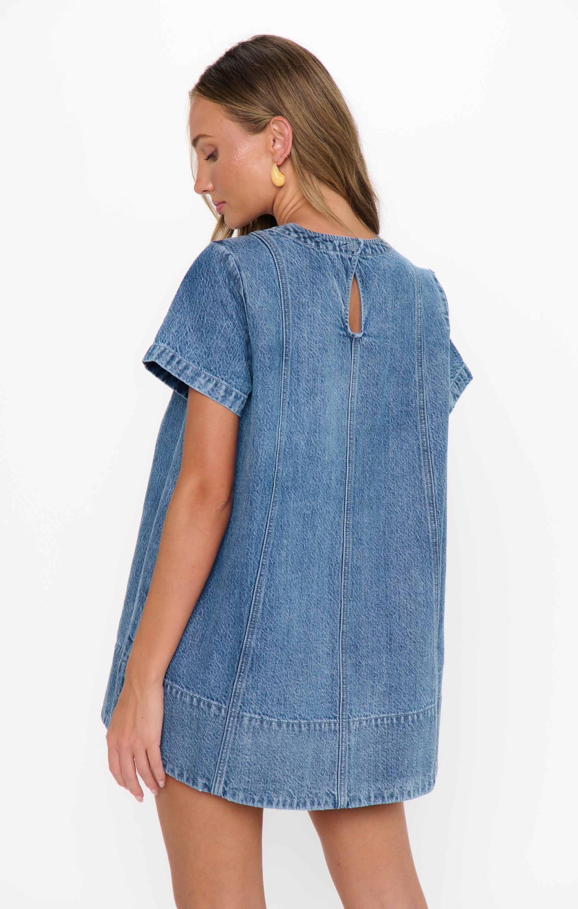 Claremont Dress ~ Stream Indigo - Image 5