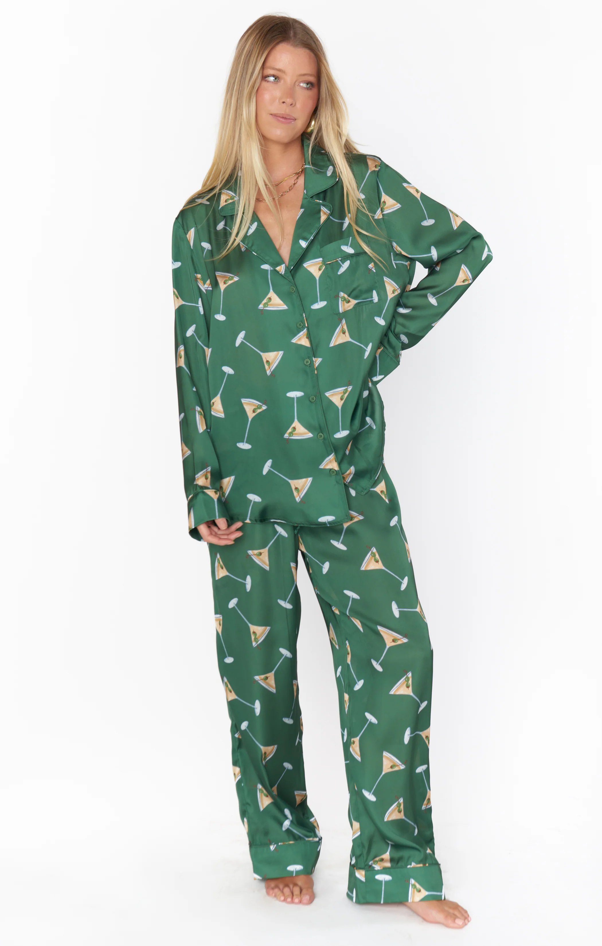 Classic PJ Set ~ Tini Time Silky - Image 14