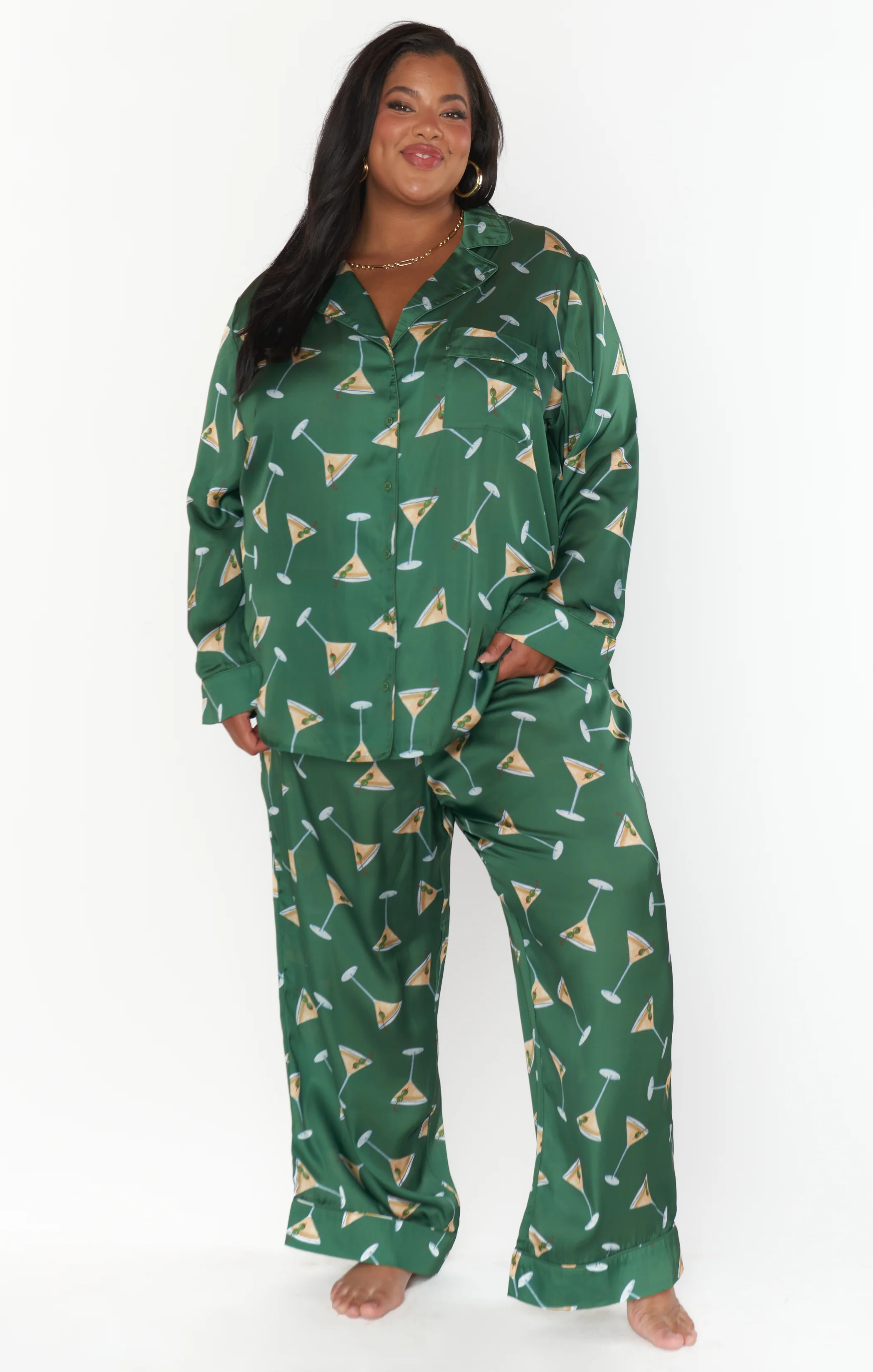 Classic PJ Set ~ Tini Time Silky - Image 3