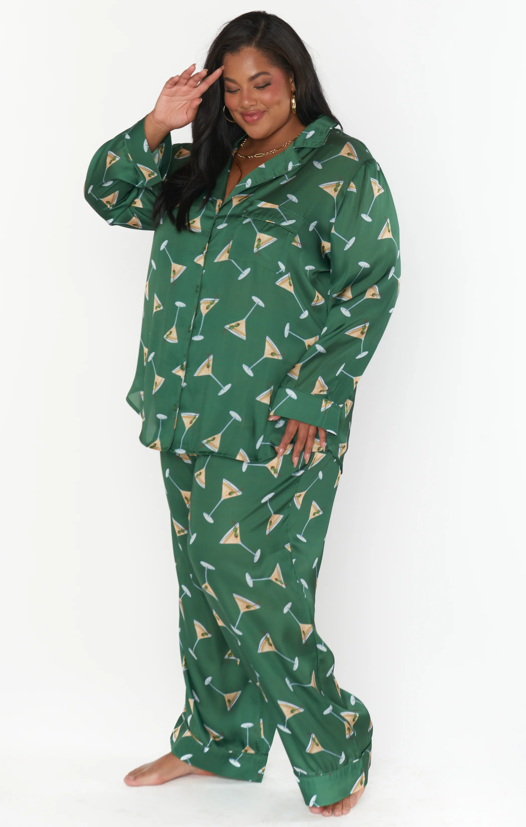 Classic PJ Set ~ Tini Time Silky - Image 7