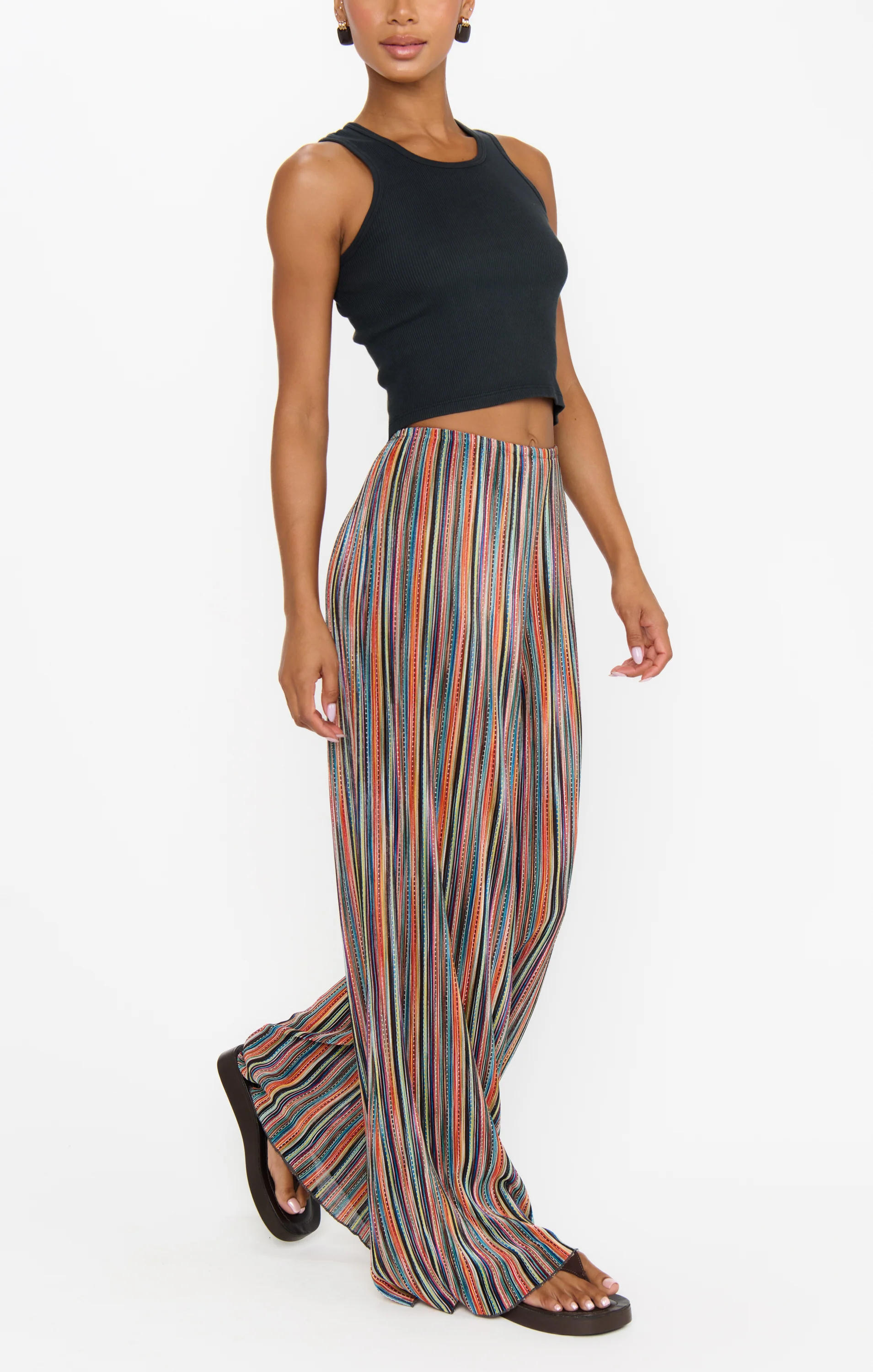 Kenny Pants ~ Sundown Stripe Knit - Image 2