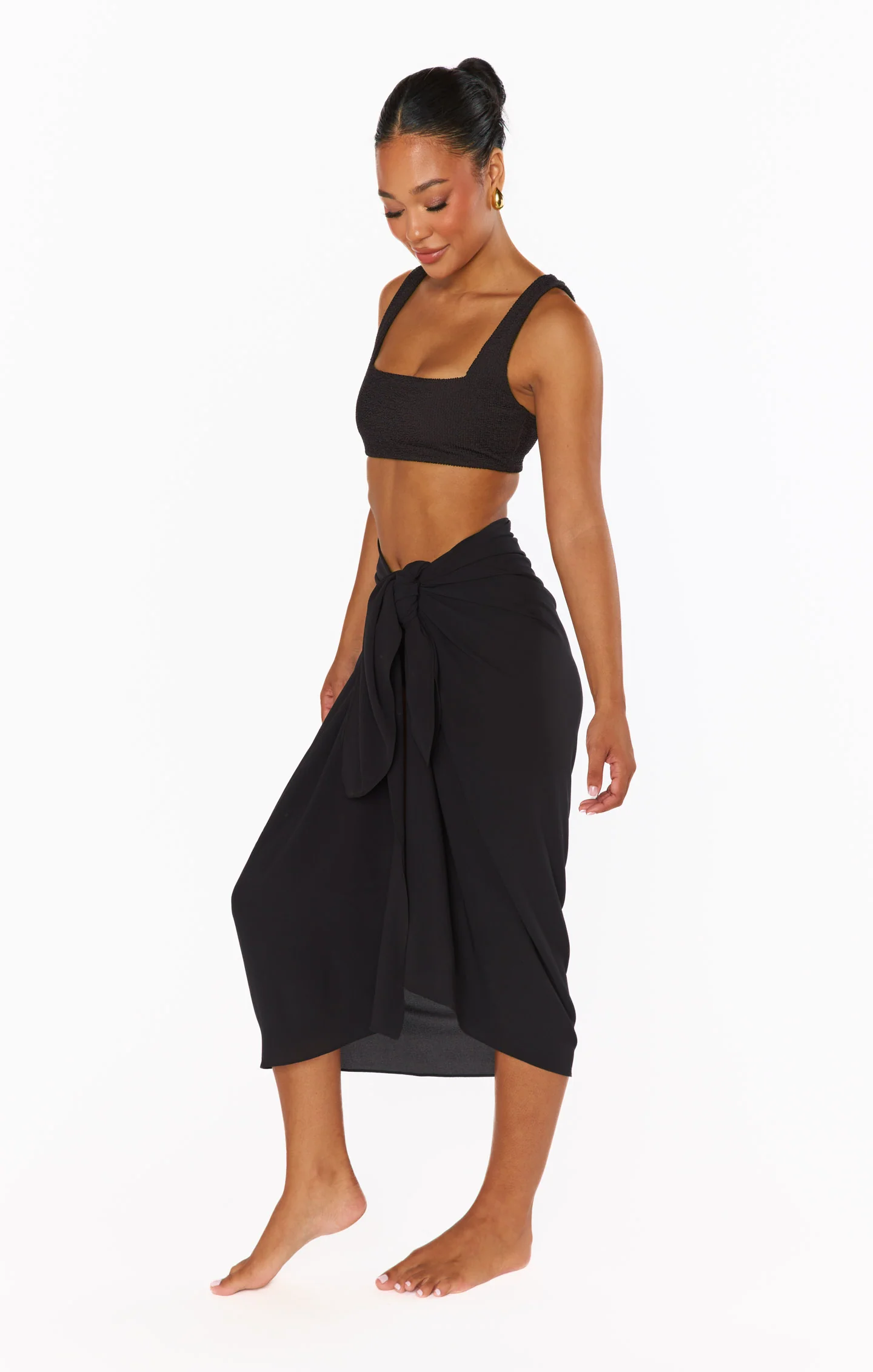 Kiran Sarong ~ Black - Image 2