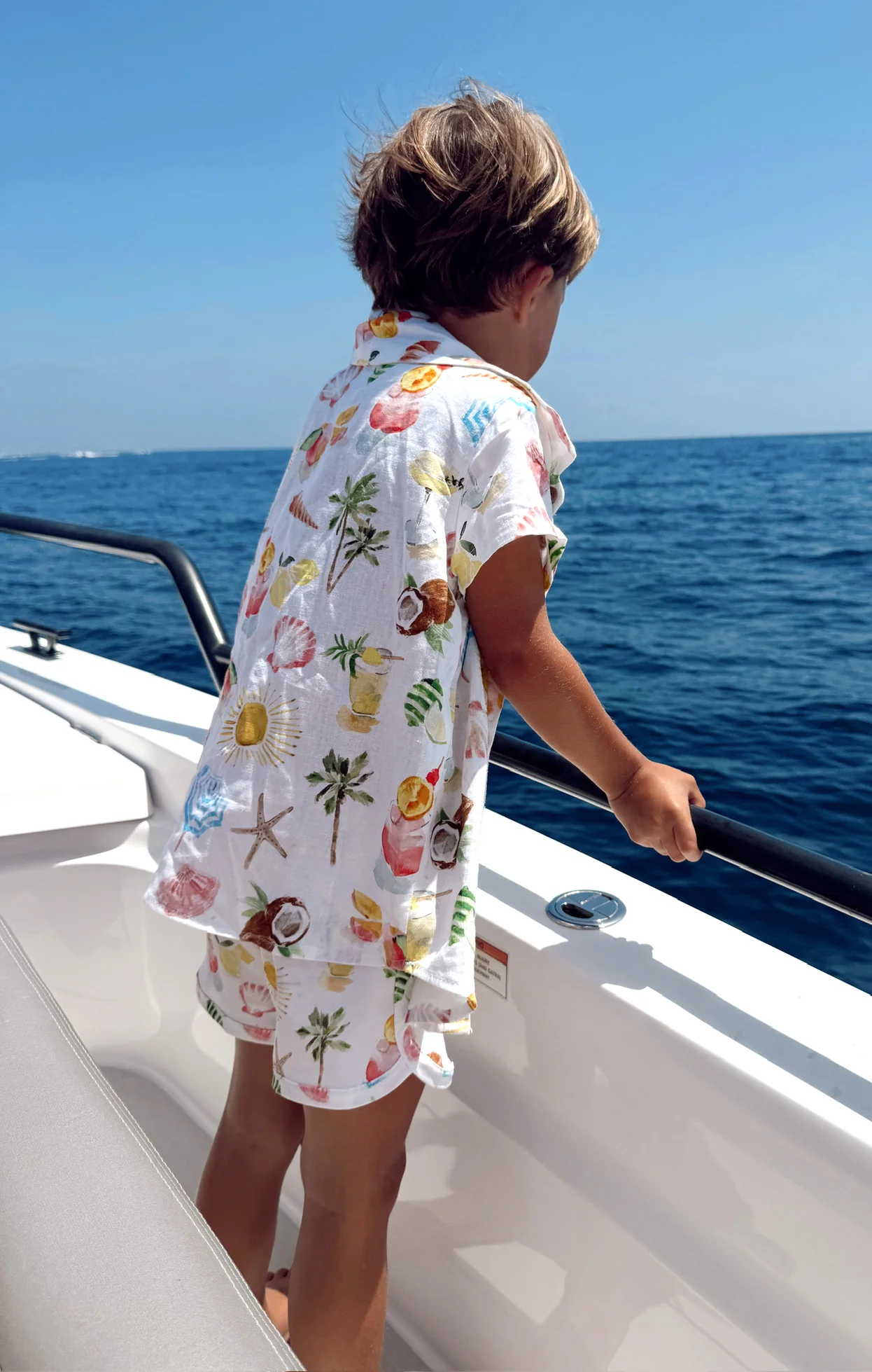 Lil Button Up Shirt ~ Seaside Treasures - Image 2