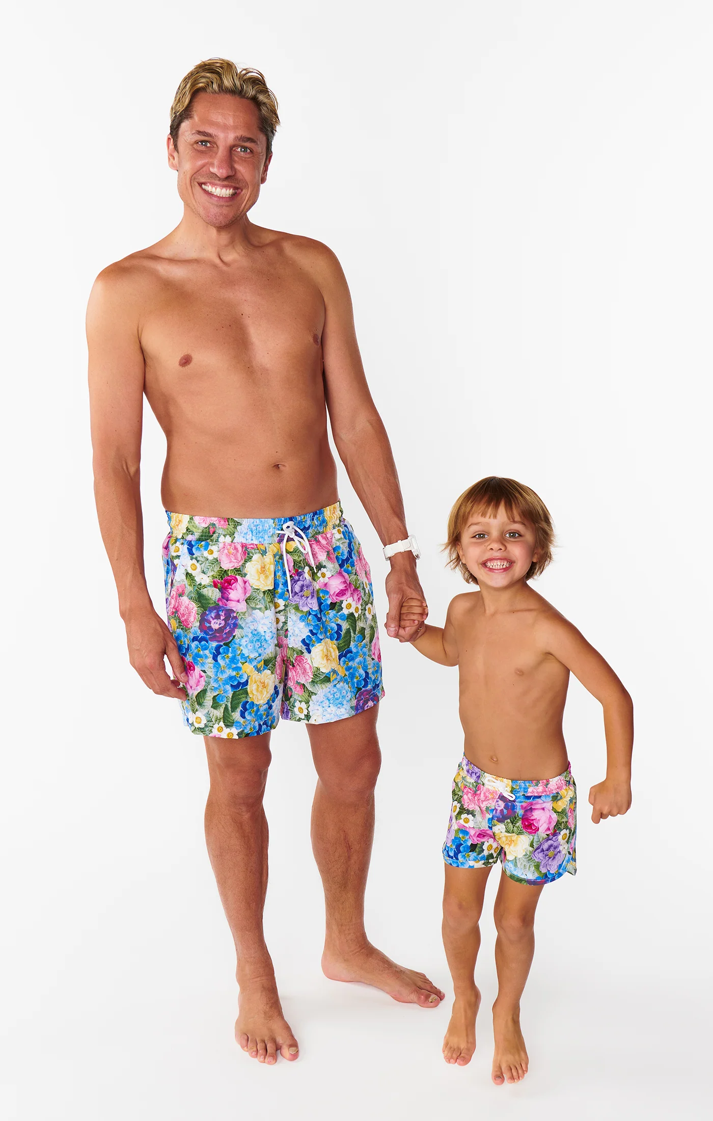 Little Beach Bum Trunks ~ Flower Shop - Image 3