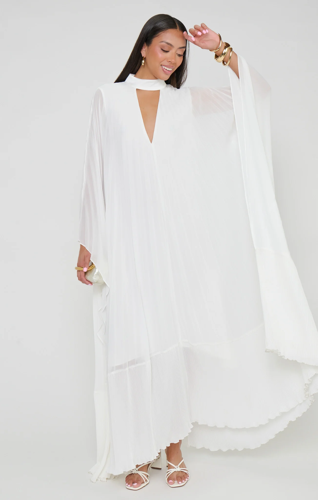 Romy Maxi Dress ~ Cloud Dancer - Image 2