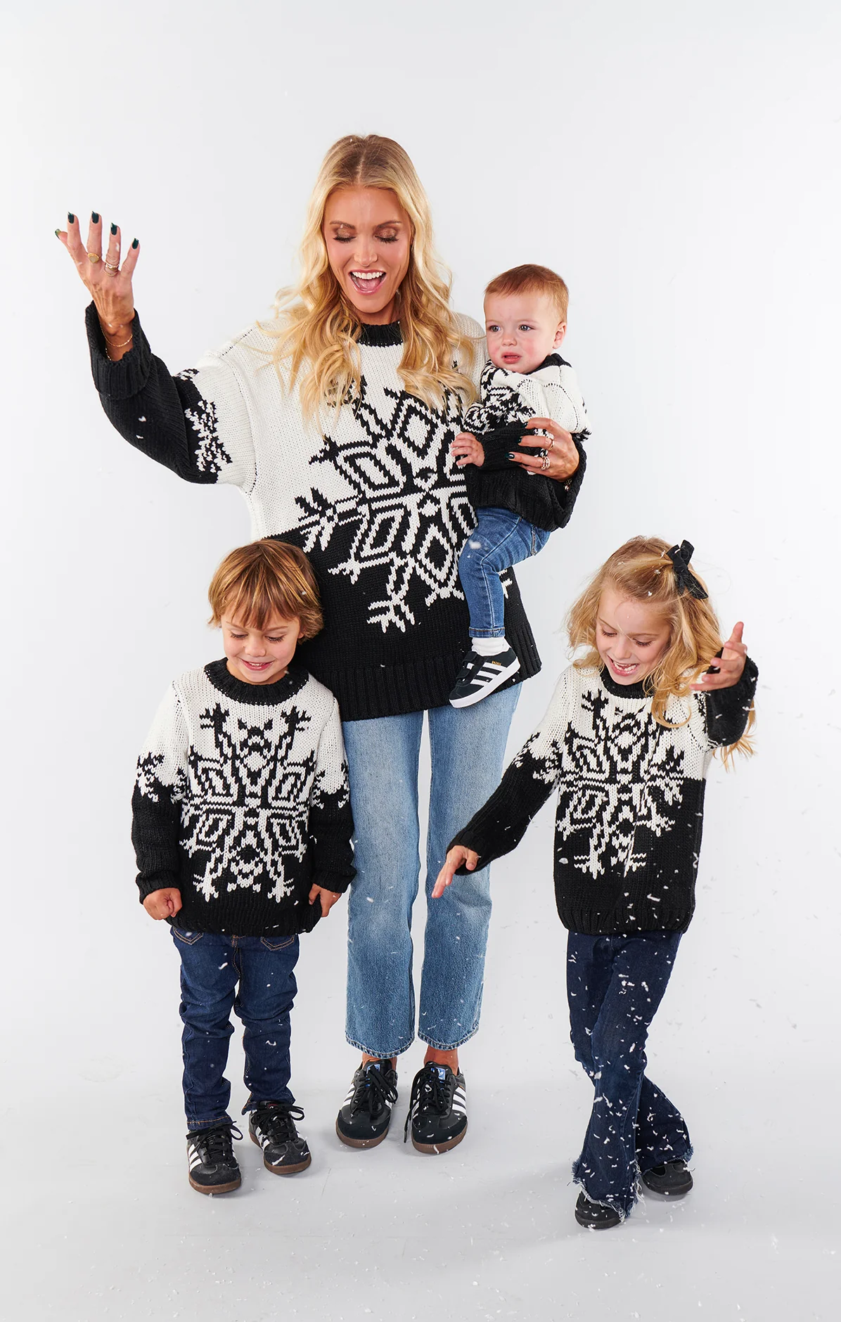 Stowe Sweater ~ Snowflake Knit - Image 2